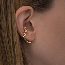 On Trend Geometric Clip Earrings