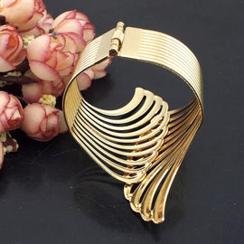 Fly Away with Our Stylish Wing Cuff Bracelet