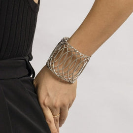 Stylish Geometric Cuff Bracelet