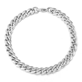 Street Style Cuban Link Chain Anklet