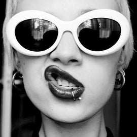 Our Cool Oval Sunglasses are sure to make you look like an 80's Rockstar