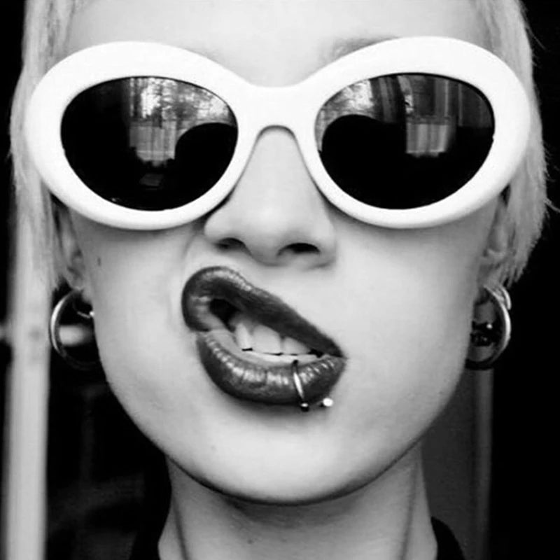 Our Cool Oval Sunglasses are sure to make you look like an 80's Rockstar