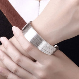 Stylish Multi-Line Bangle